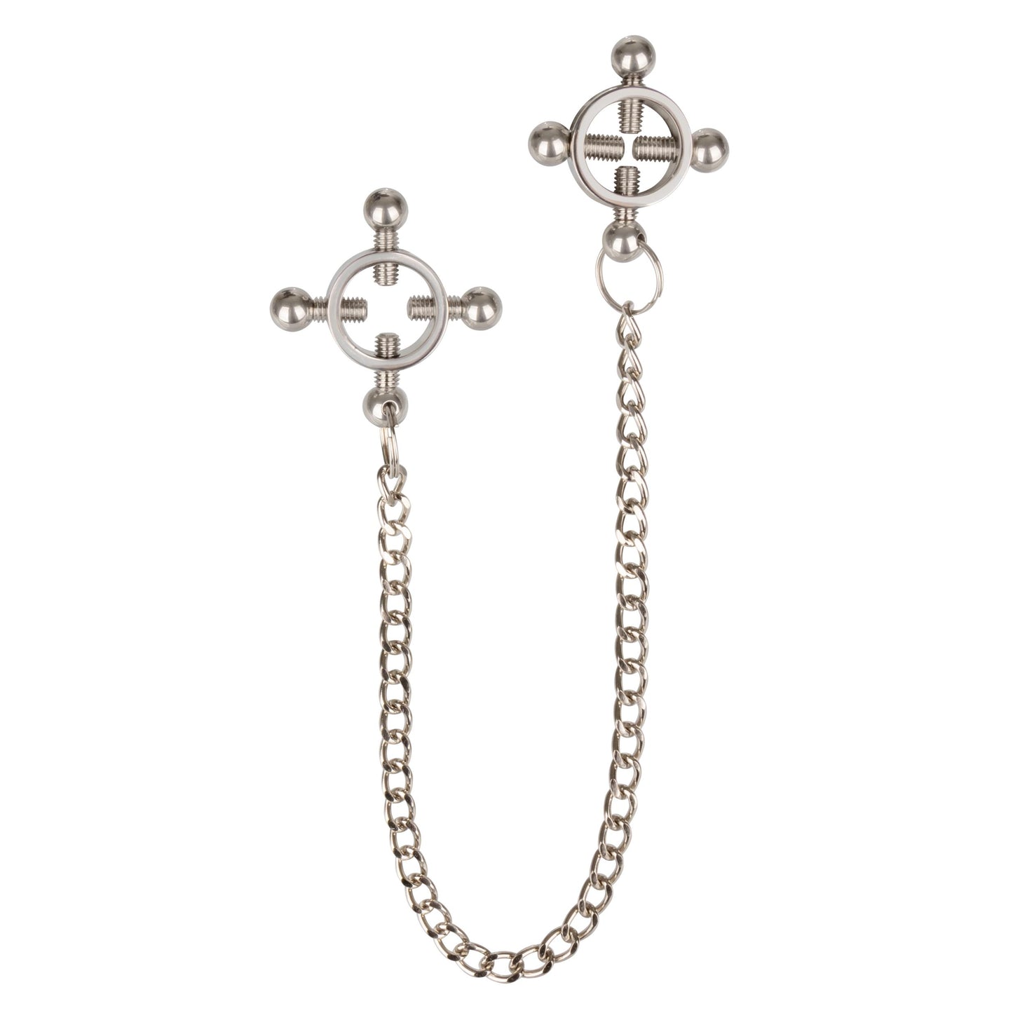Nipple Grips 4-Point Nipple Press With Chain | 716770099303 | Available at EroticWarehouse.com