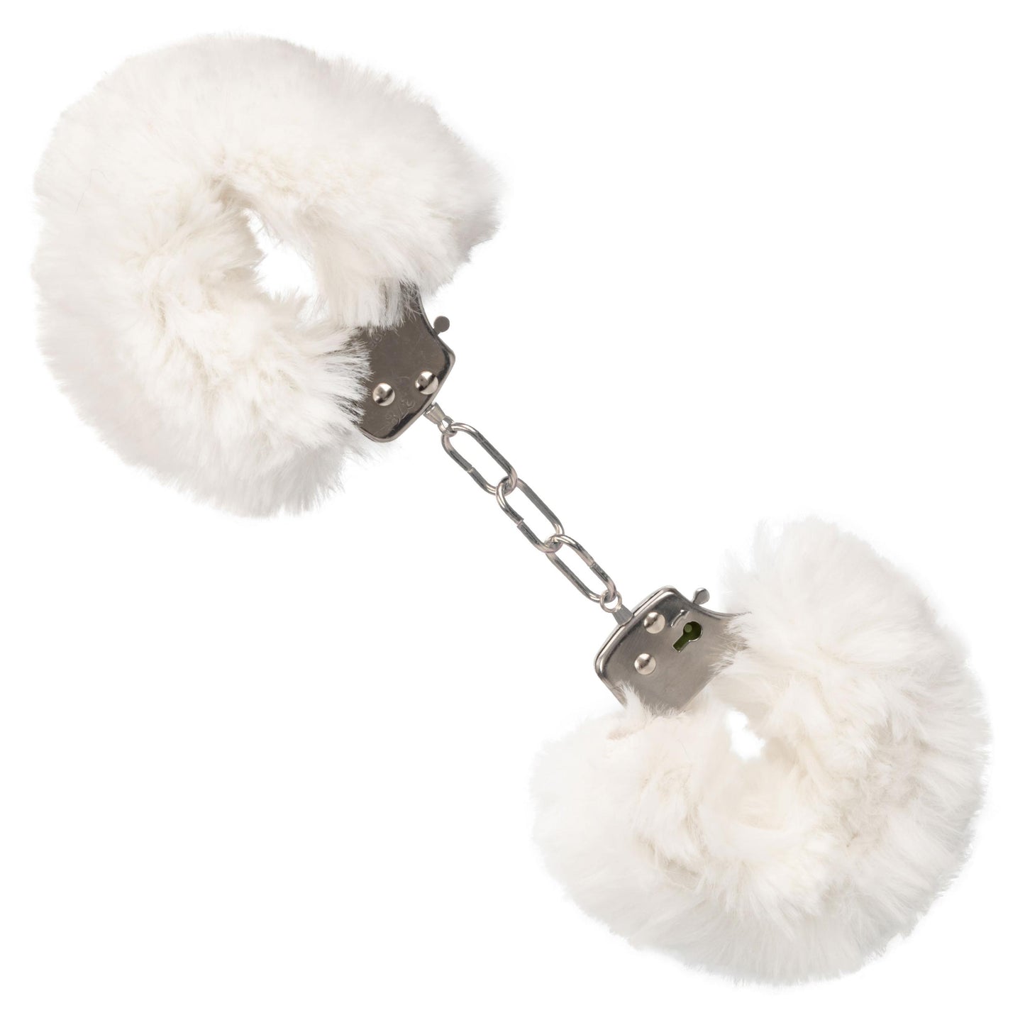 Ultra Fluffy Furry Cuffs - White | 716770102669 | Available at EroticWarehouse.com