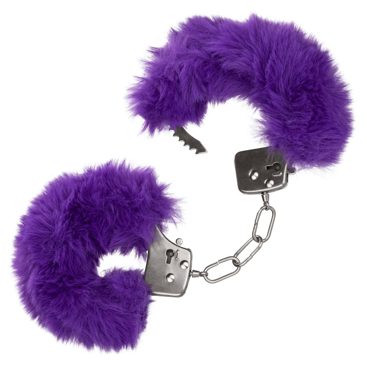 Ultra Fluffy Furry Cuffs - Purple | 716770102683 | Available at EroticWarehouse.com