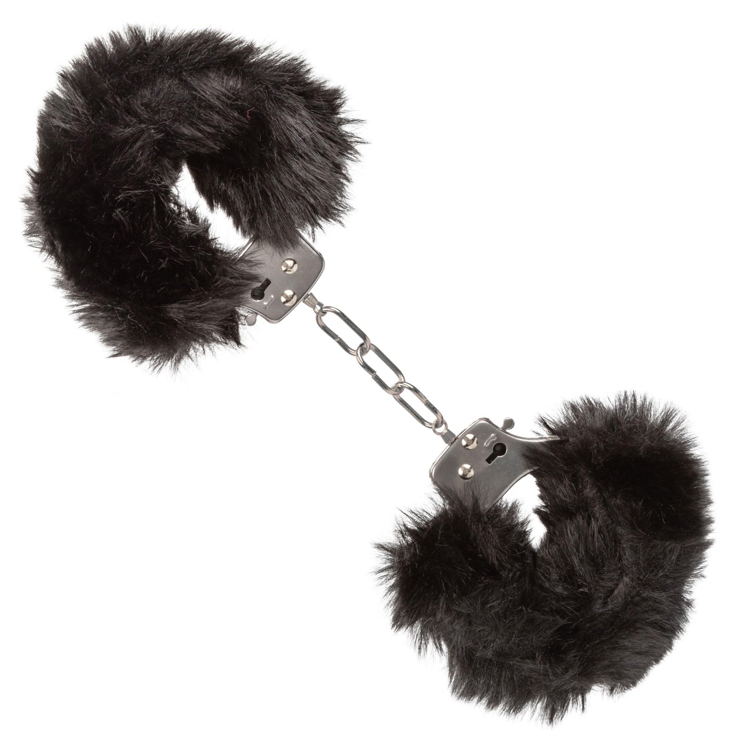 Ultra Fluffy Furry Cuffs - Black | 716770102690 | Available at EroticWarehouse.com