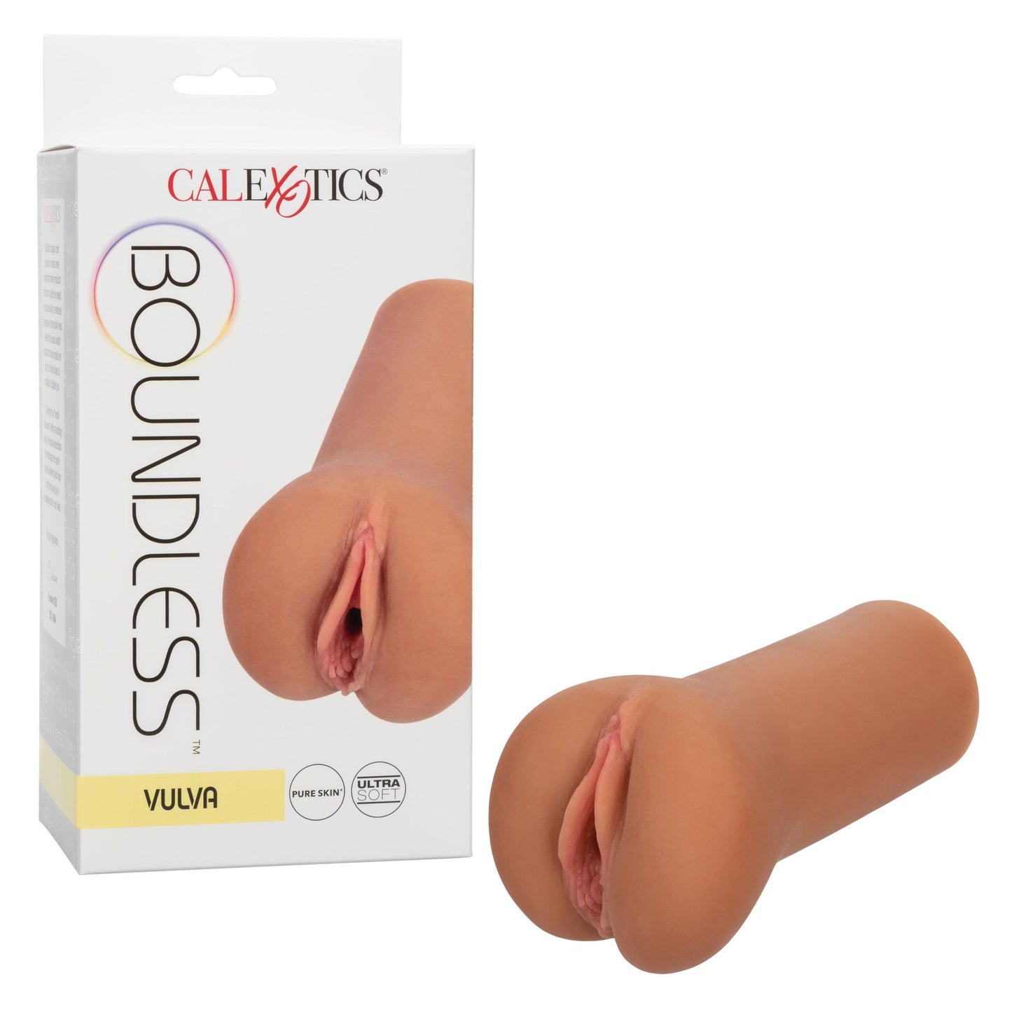 Boundless Vulva - Pussy Style Stroker - Brown | 716770097361 | Available at EroticWarehouse.com