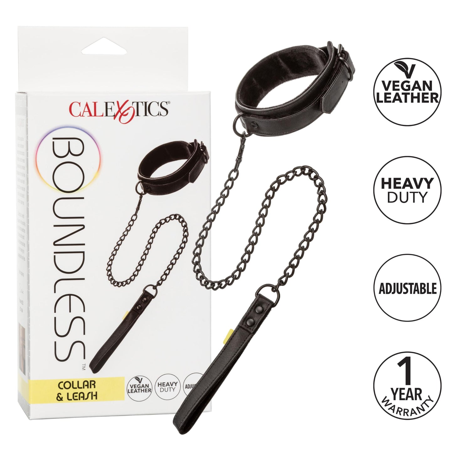 Boundless Collar & Leash | 716770097088 | Available at EroticWarehouse.com