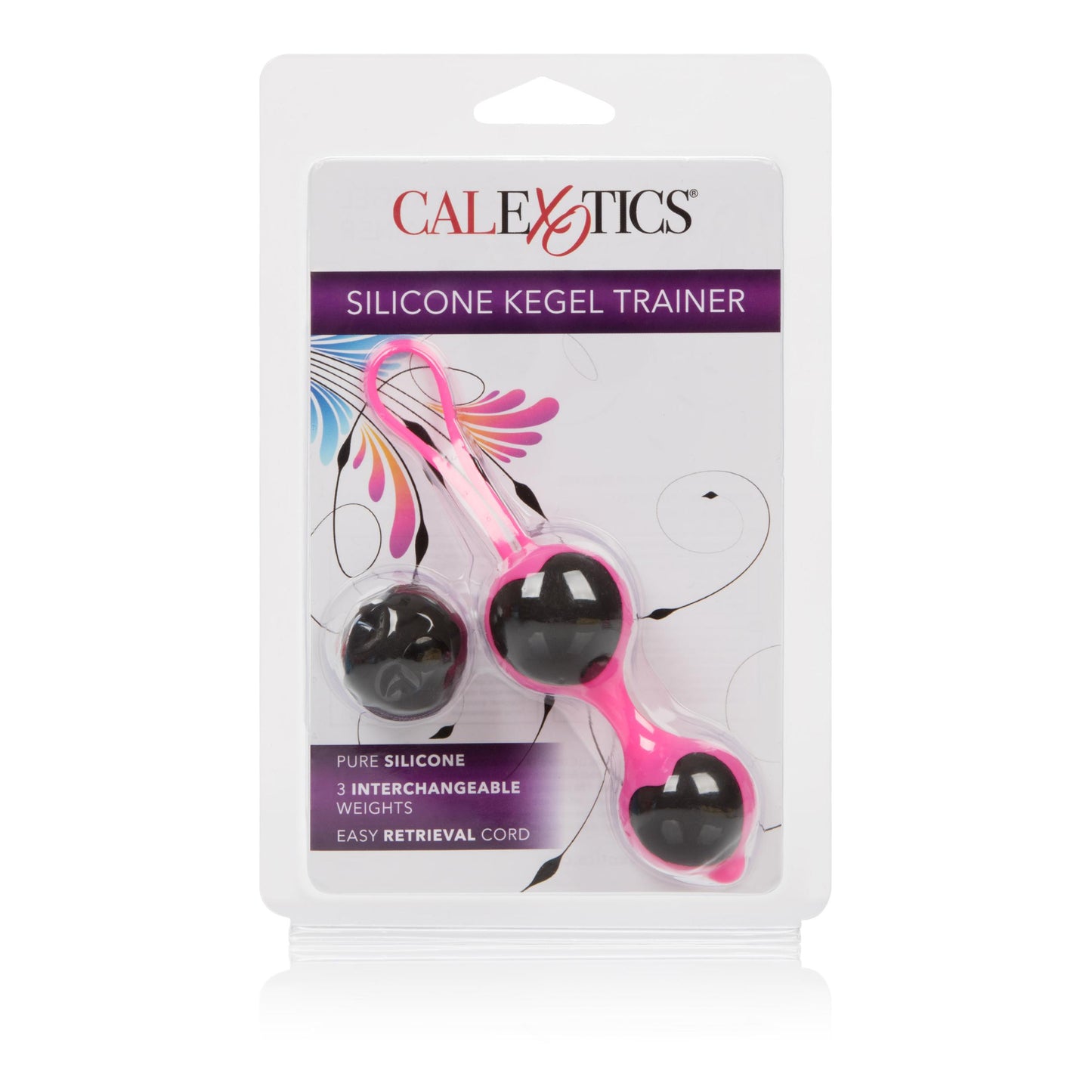 Silicone Kegel Trainer - Black | 716770084002 | Available at EroticWarehouse.com