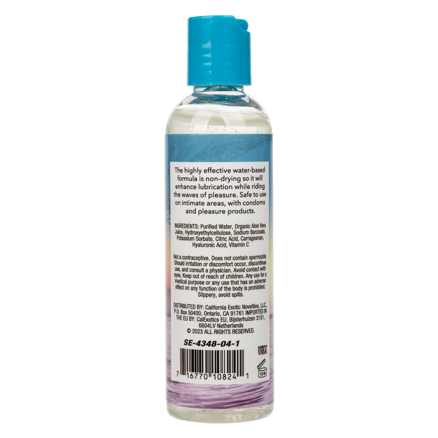 California Dreaming Ocean Mist Water Based Lubricant 4 Oz | 716770108241 | Available at EroticWarehouse.com