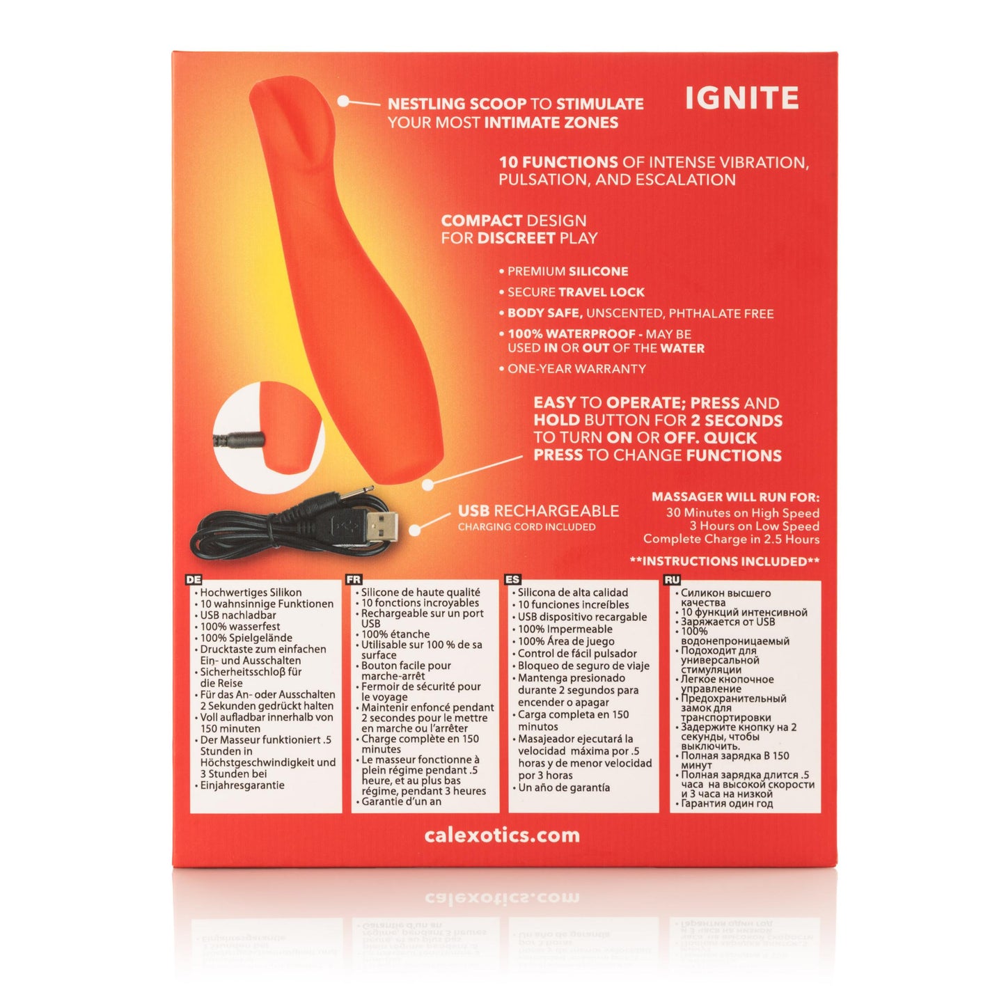 Red Hot Ignite | 716770091475 | Available at EroticWarehouse.com