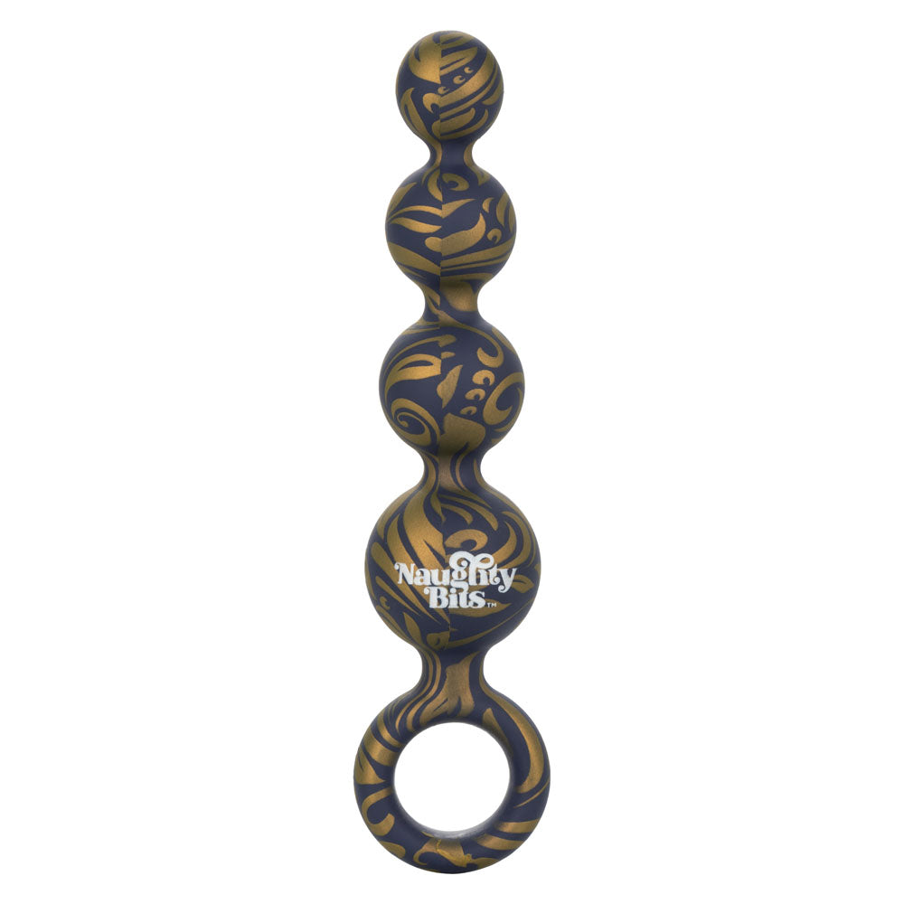 Naughty Bits Butt Balls Silicone Booty Beads | 716770094391 | Available at EroticWarehouse.com