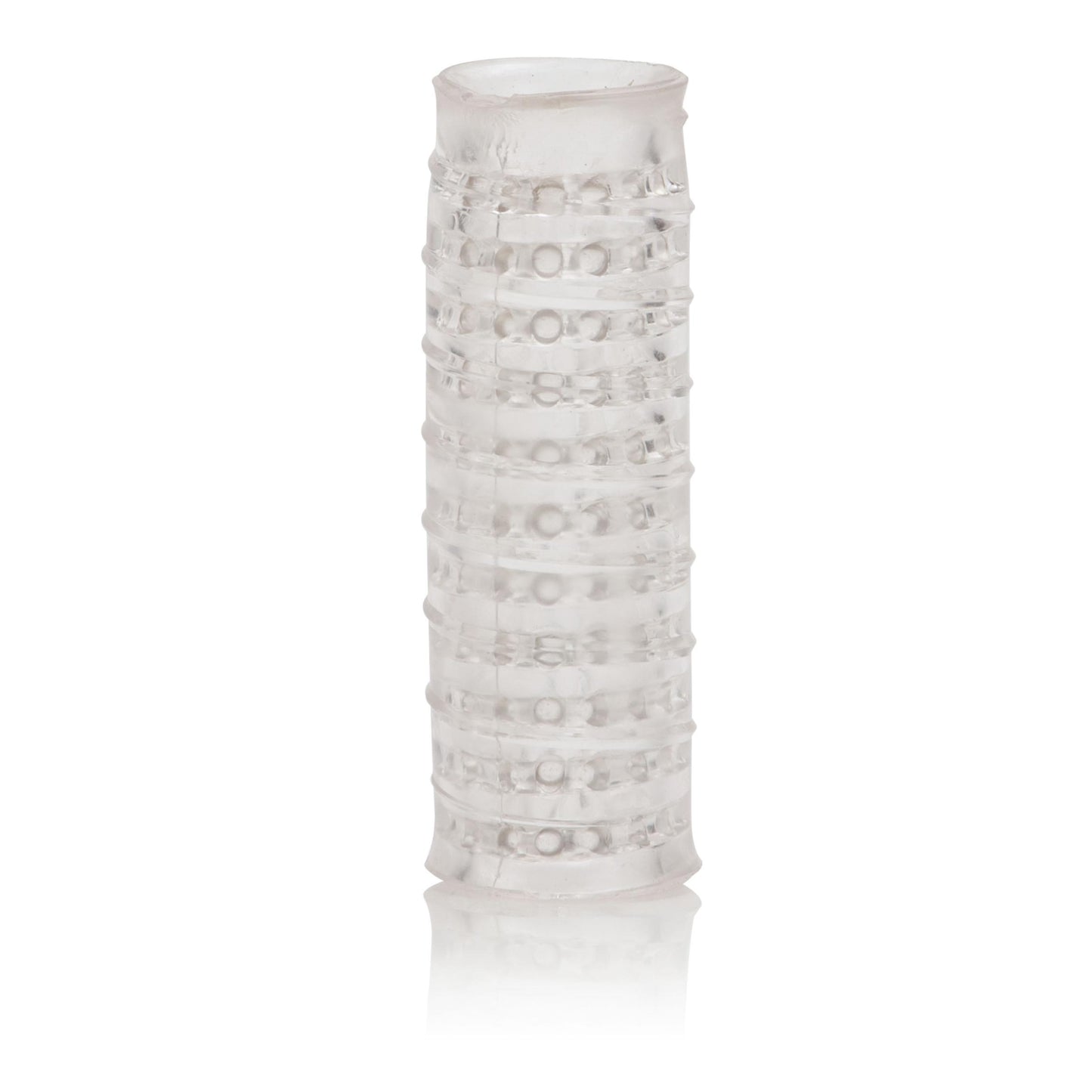 Dr. Joel Kaplan - Reversible Masturbator - Clear | 716770064851 | Available at EroticWarehouse.com