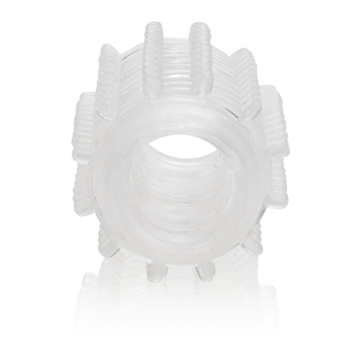 Dr. Joel Kaplan - Reversible Masturbator - Clear | 716770064851 | Available at EroticWarehouse.com