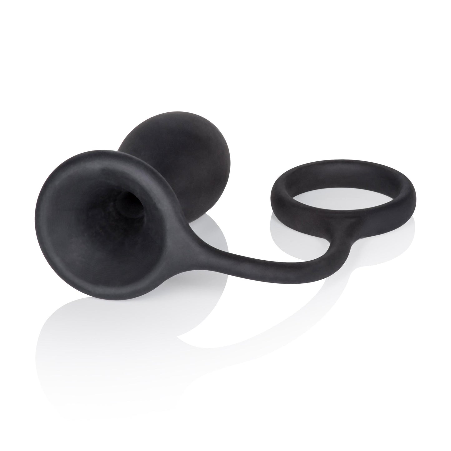 Dr. Joel Kaplan Prostate Probe and Ring - Black | 716770080189 | Available at EroticWarehouse.com