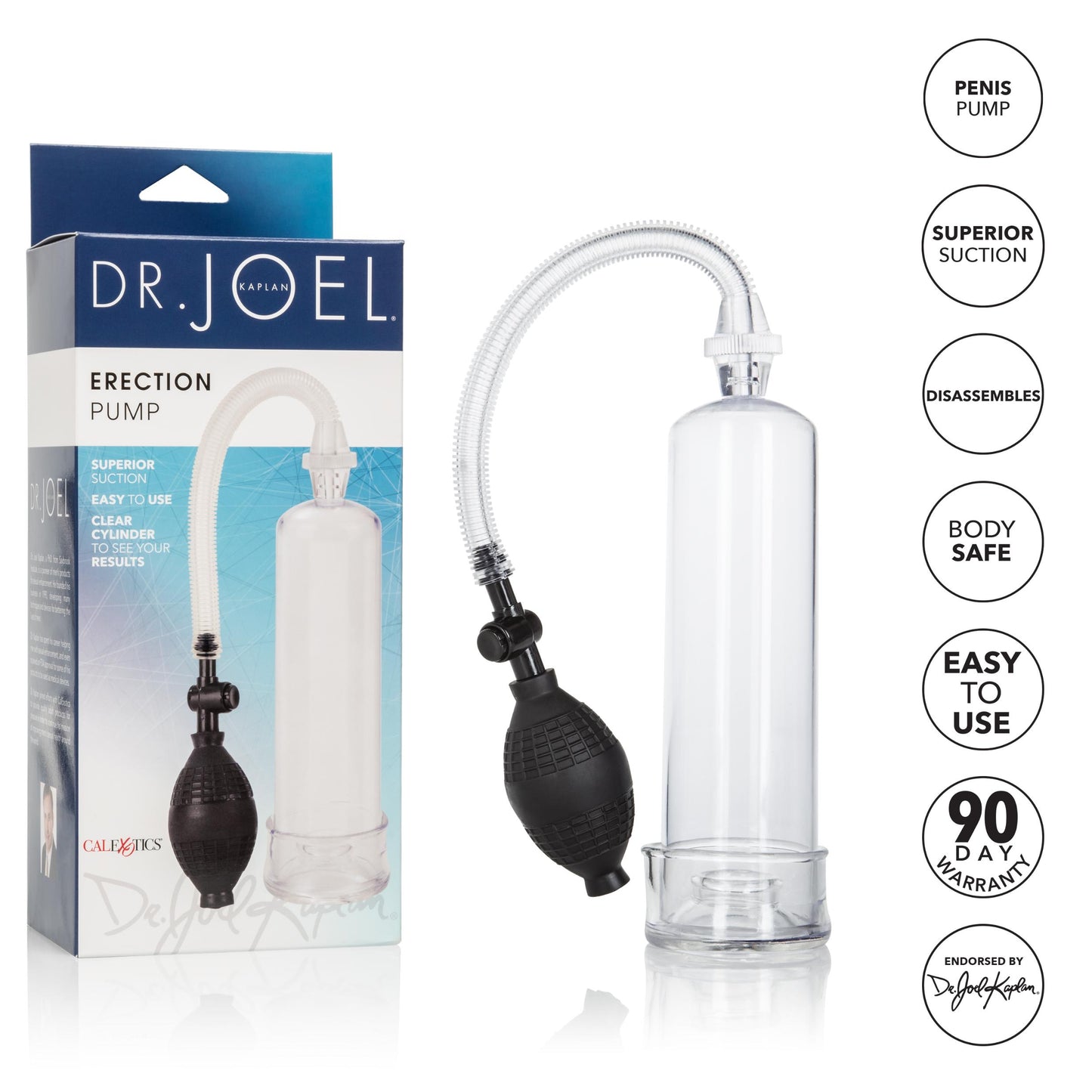 Dr. Joel Kaplan Erection Pump | 716770091048 | Available at EroticWarehouse.com