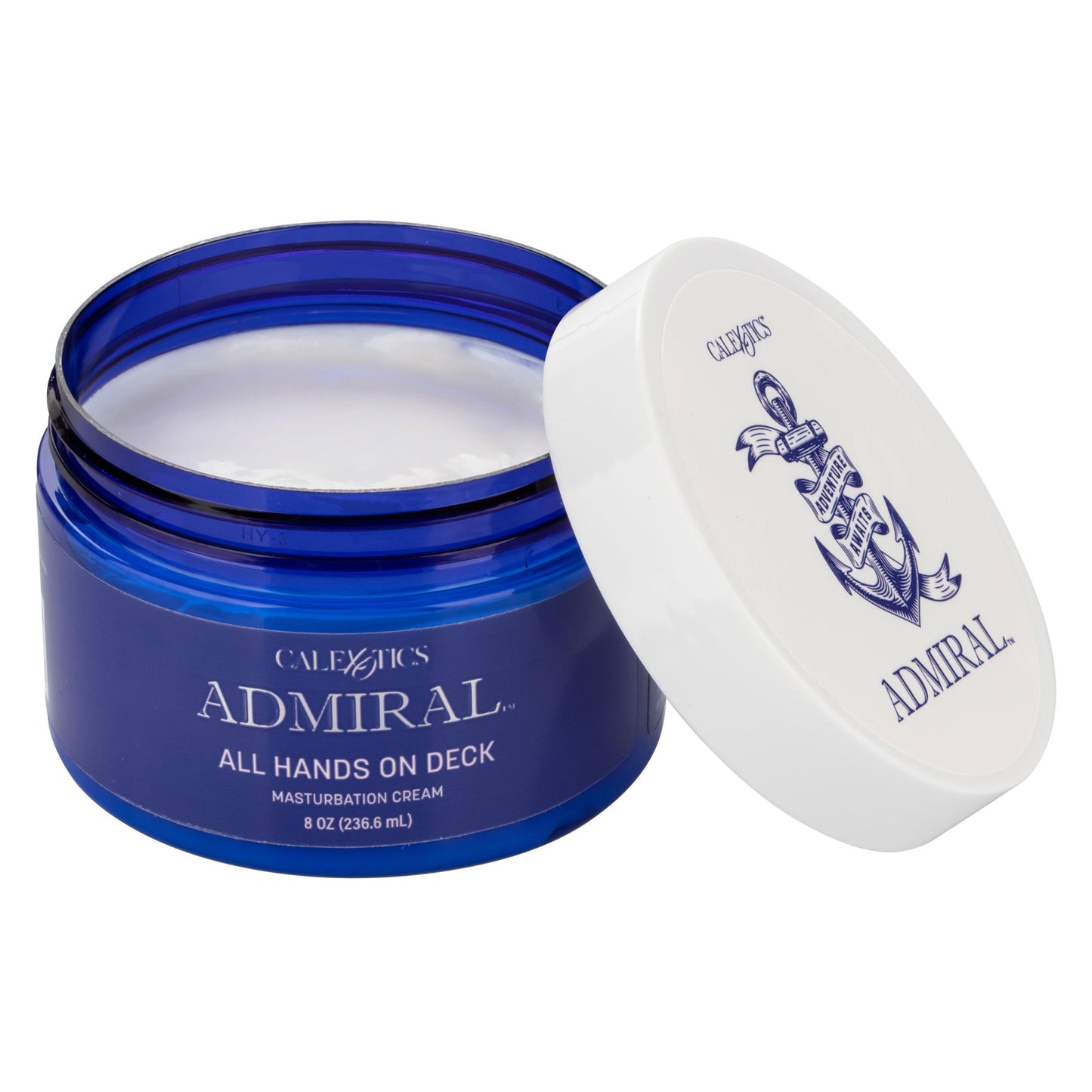 Admiral All Hands on Deck Masturbation Cream 8 Oz | 716770102218 | Available at EroticWarehouse.com