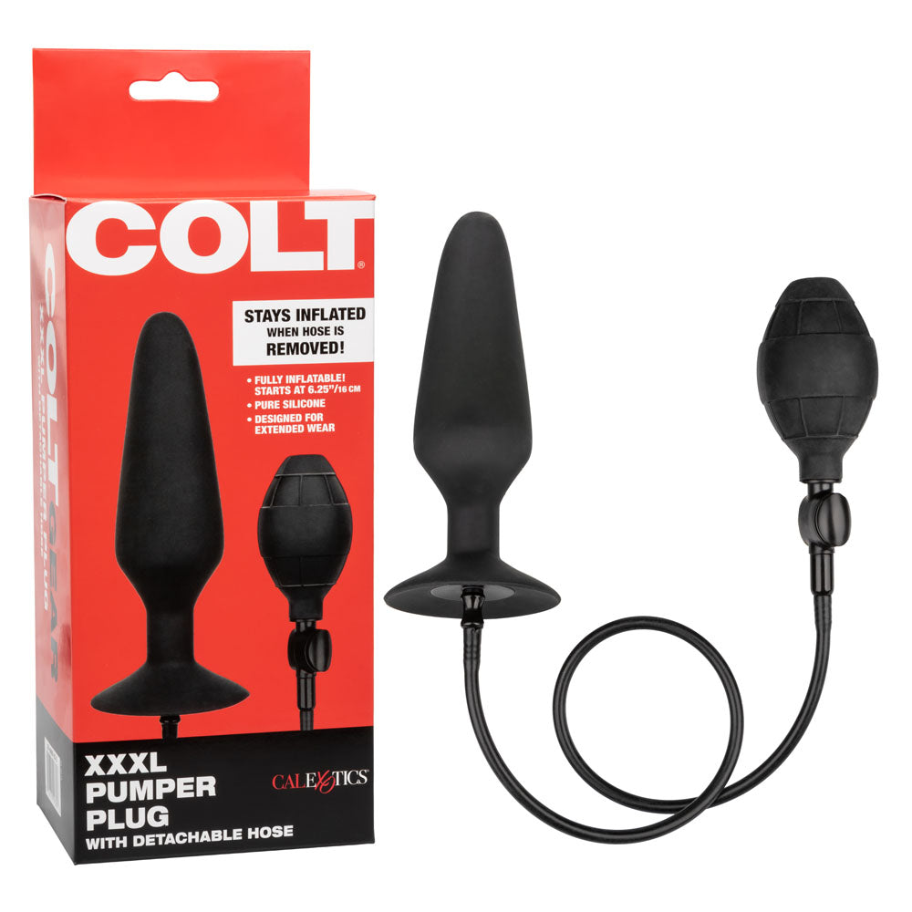 Colt Xxxl Pumper Plug With Detachable Hose | 716770093806 | Available at EroticWarehouse.com