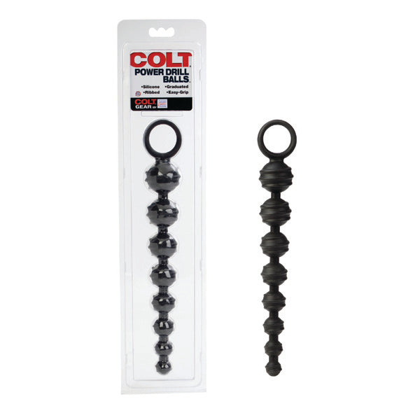 Colt Power Drill Balls - Black | 716770061812 | Available at EroticWarehouse.com