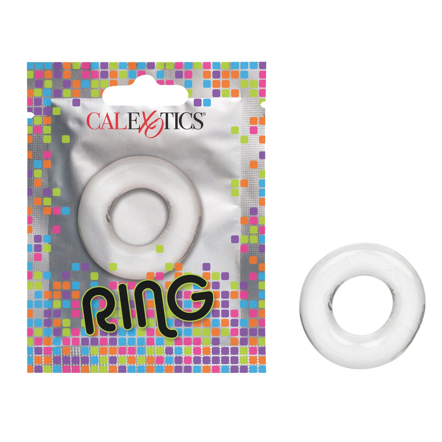 Foil Pack Ring - Clear | 716770097545 | Available at EroticWarehouse.com