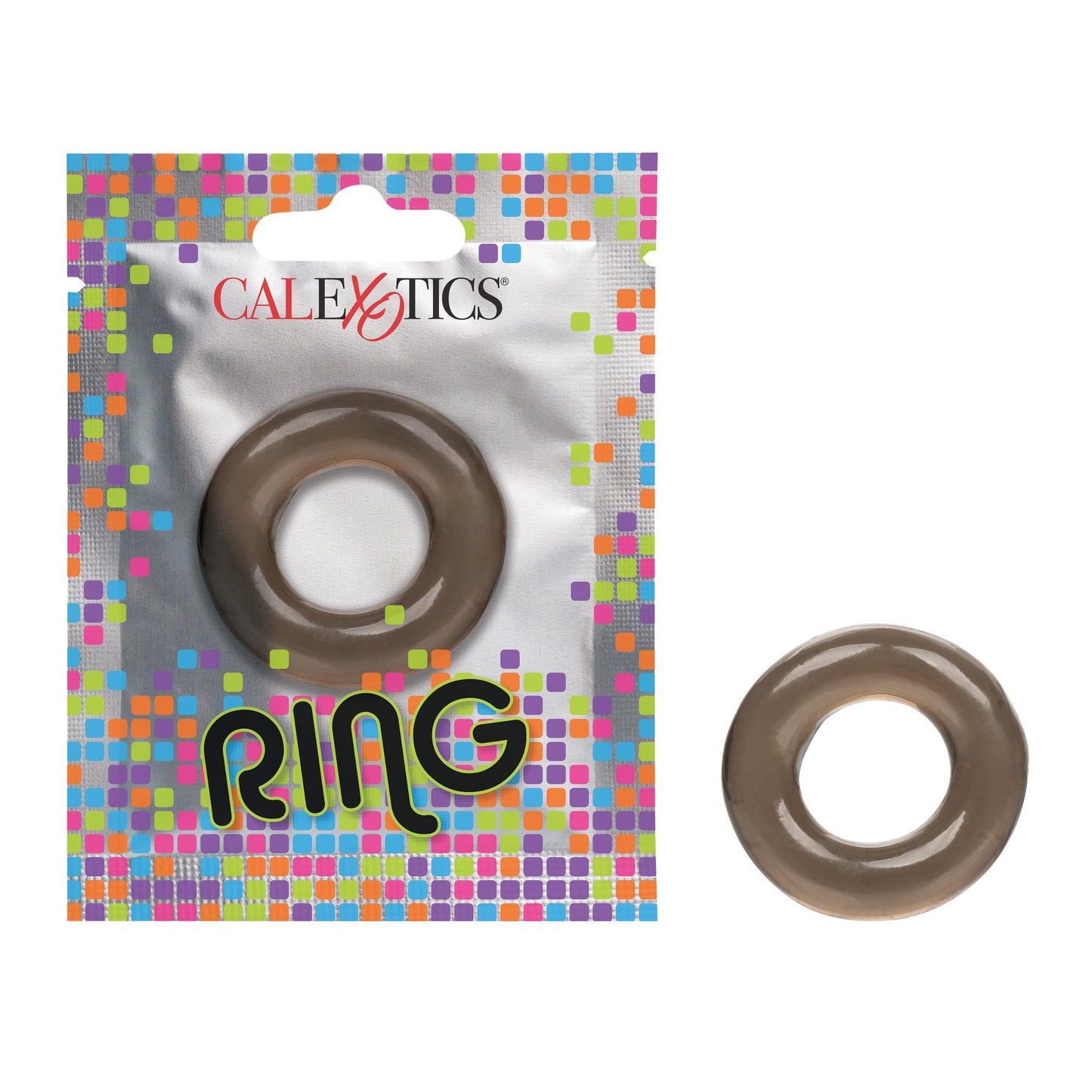 Foil Pack Ring - Smoke | 716770097569 | Available at EroticWarehouse.com