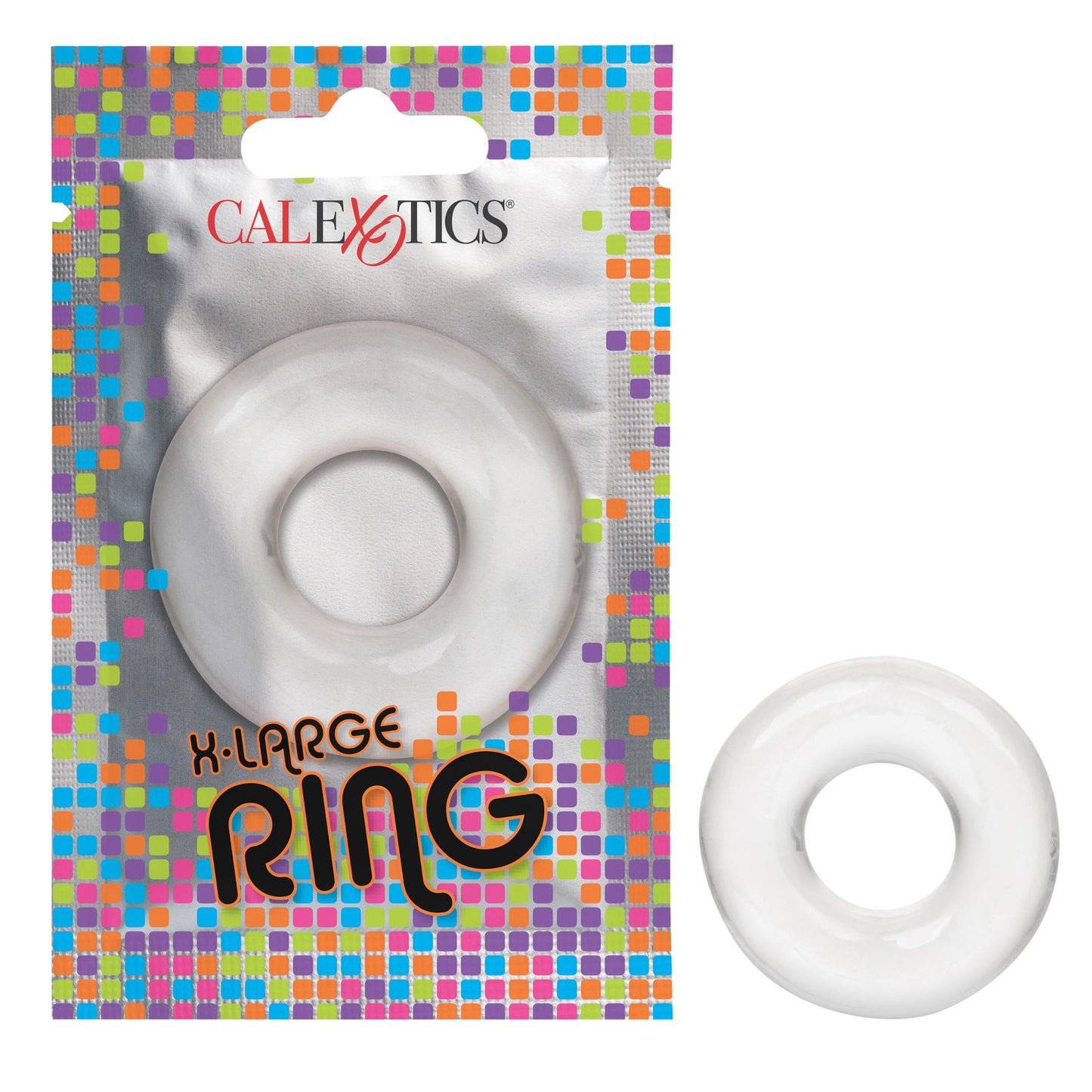 Foil Pack X-Large Ring - Clear | 716770097583 | Available at EroticWarehouse.com