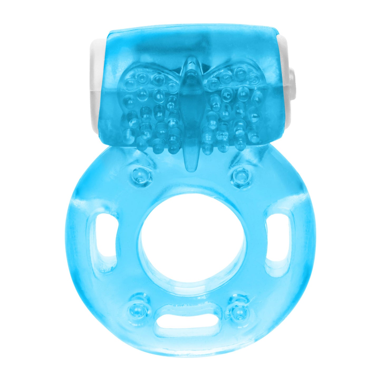 Foil Pack Vibrating Ring - Blue | 716770097705 | Available at EroticWarehouse.com