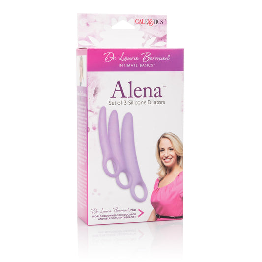 Dr. Laura Berman Alena Set of 3 Silicone Dilators | 716770090805 | Available at EroticWarehouse.com