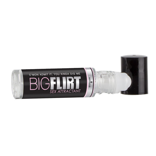 Big Flirt Pheromone Infused Sex Attractant 0.34 Fl. Oz. / 10 ml | 855559007532 | Available at EroticWarehouse.com
