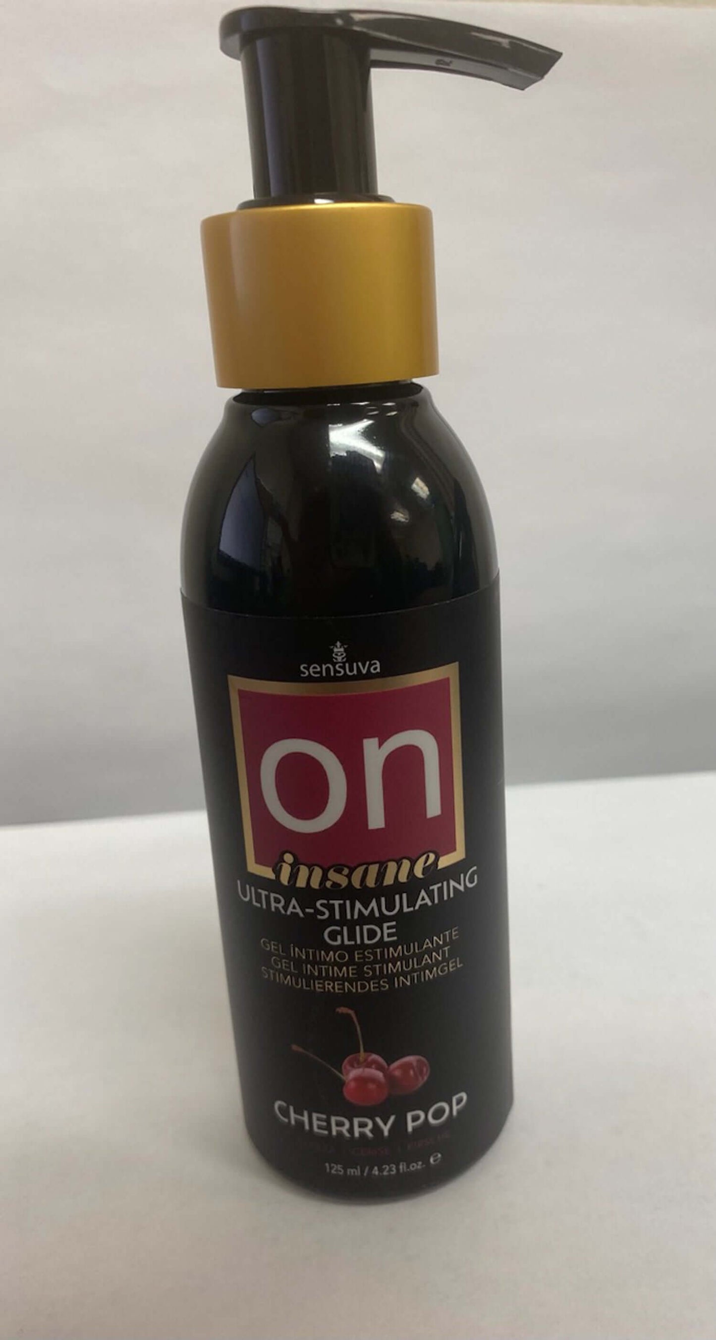 On Insane Ultra-Stimulating Personal Moisturizer - 4oz Cherry Pop | 810002661402 | Available at EroticWarehouse.com