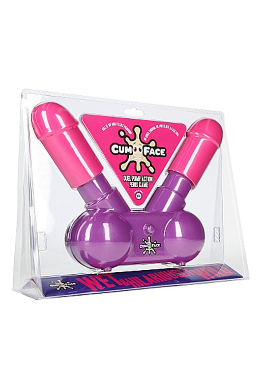Cum Face - Duel Pump Action Penis Game | 5060811120002 | Available at EroticWarehouse.com