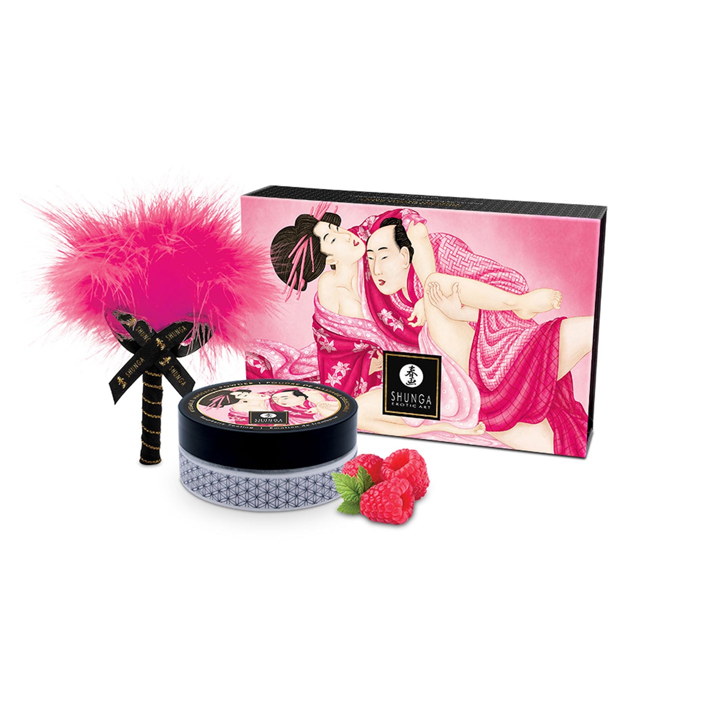 Kissable Body Powder Raspberry Filling 2.65 Oz | 697309031011 | Available at EroticWarehouse.com