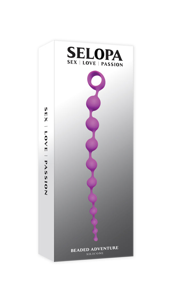 Beaded Adventure - Purple | 844477025759 | Available at EroticWarehouse.com