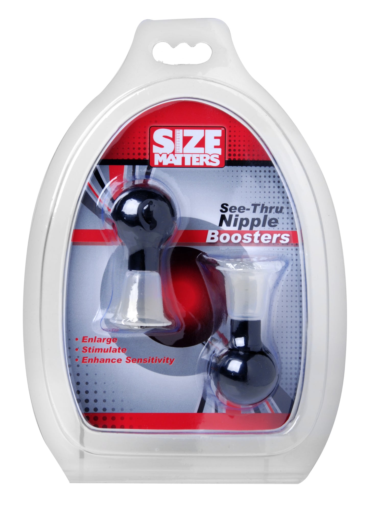 Size Matters See -Thru Nipple Boosters | 848518009142 | Available at EroticWarehouse.com