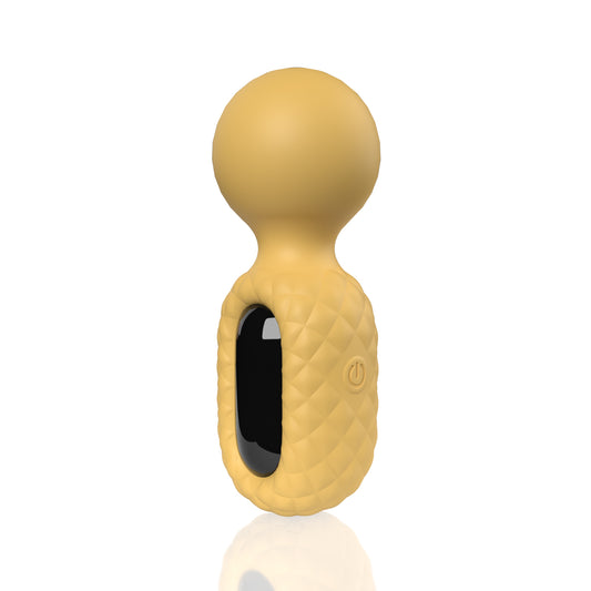 Screaming O Rebound Compact Power Wand - Bumblee Yellow | 817483017933 | Available at EroticWarehouse.com