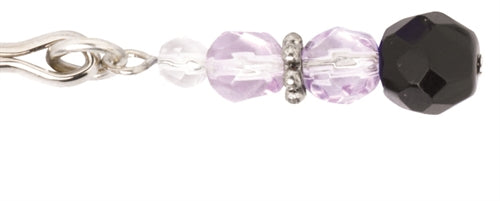 Adjustable Clit Clamp With Purple Beads | 669729222027 | Available at EroticWarehouse.com