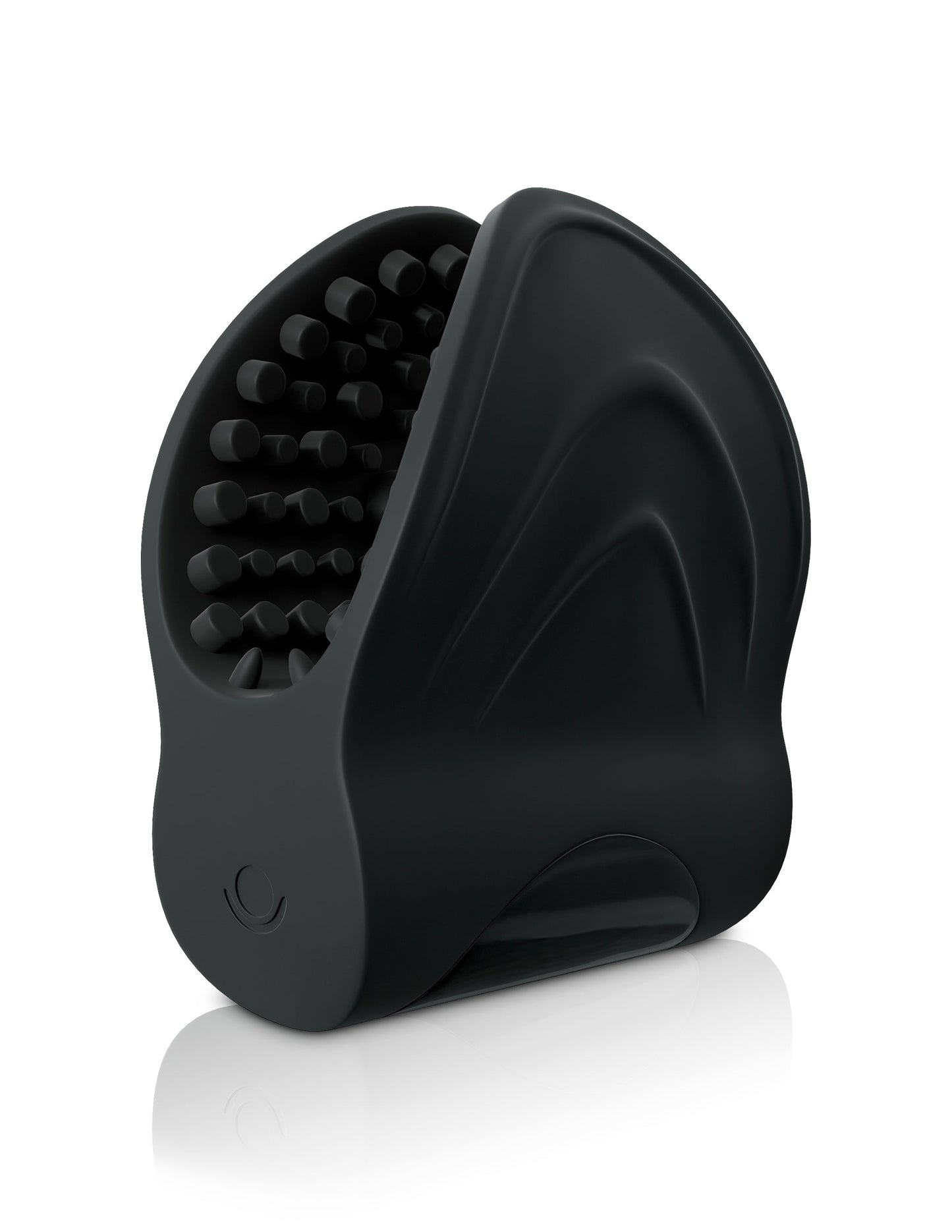 Vibrating Silicone Edger Trainer - Black | 603912757262 | Available at EroticWarehouse.com