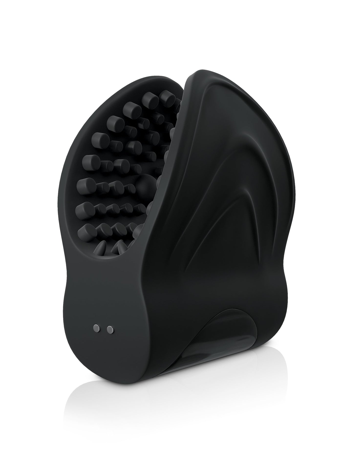 Vibrating Silicone Edger Trainer - Black | 603912757262 | Available at EroticWarehouse.com