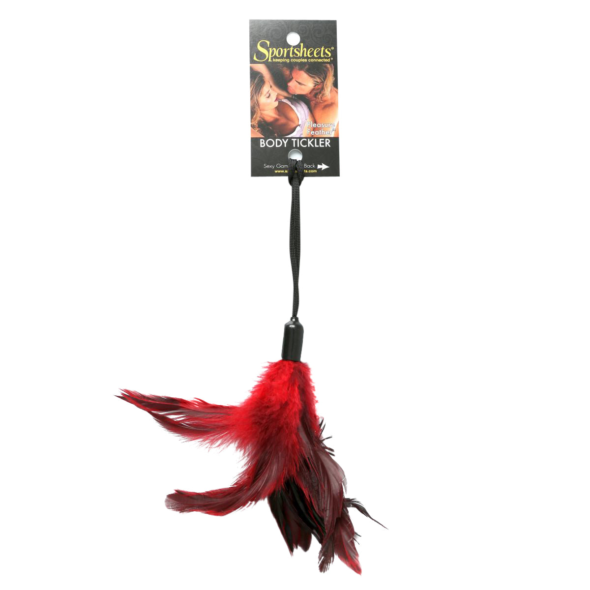 Pleasure Feather - Red | 646709261030 | Available at EroticWarehouse.com