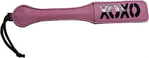Sex and Mischief Xoxo Paddle - Pink | 646709921163 | Available at EroticWarehouse.com