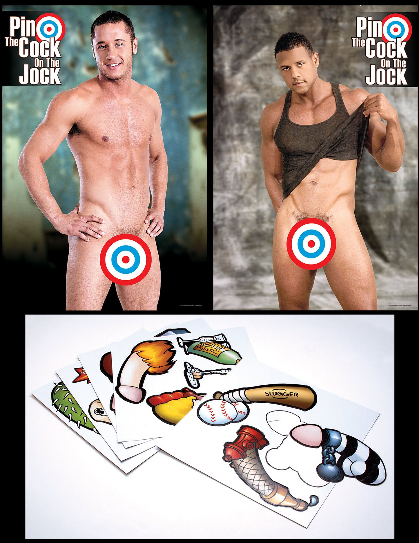 Pin the Cock on the Jock | 646709940027 | Available at EroticWarehouse.com