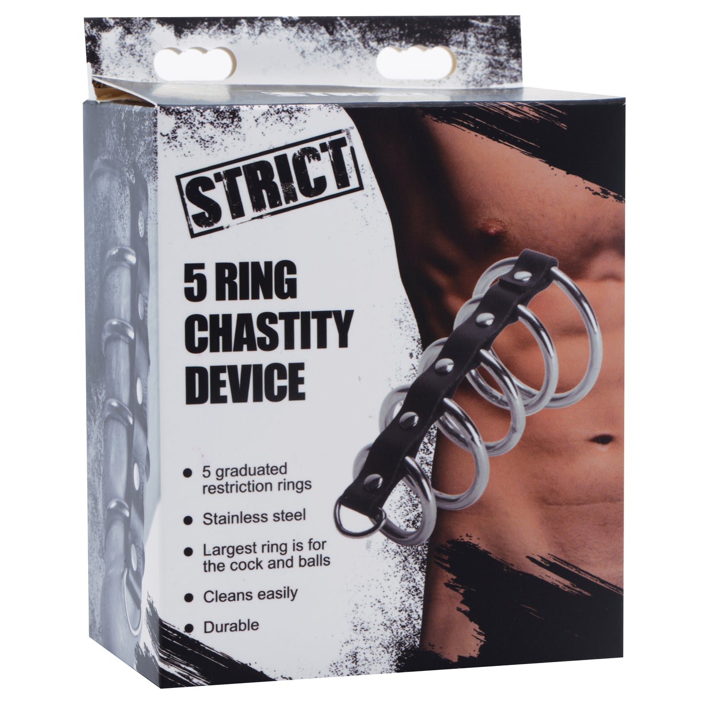 5 Ring Chastity Device | 848518023841 | Available at EroticWarehouse.com