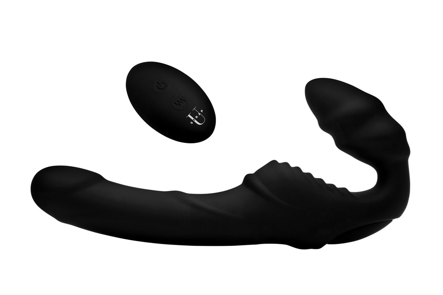 Pro Rider 9x Vibrating Silicone Strapless Strap on With Remote Control | 848518031754 | Available at EroticWarehouse.com