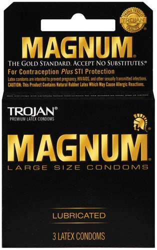 Trojan Magnum - 3 Pack | 022600642039 | Available at EroticWarehouse.com