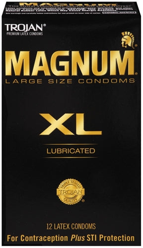Trojan Magnum XL - 12 Pack | 022600647140 | Available at EroticWarehouse.com