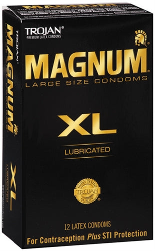 Trojan Magnum XL - 12 Pack | 022600647140 | Available at EroticWarehouse.com