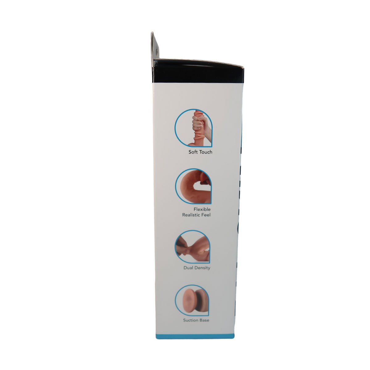 Get Lucky 9 Inch Real Skin Dildo - Dark Brown | 810046850619 | Available at EroticWarehouse.com