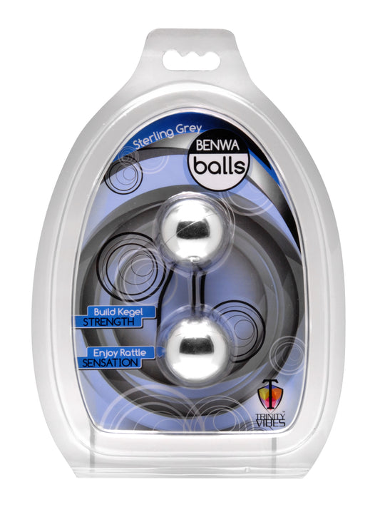 Sterling Grey Benwa Balls | 848518004352 | Available at EroticWarehouse.com