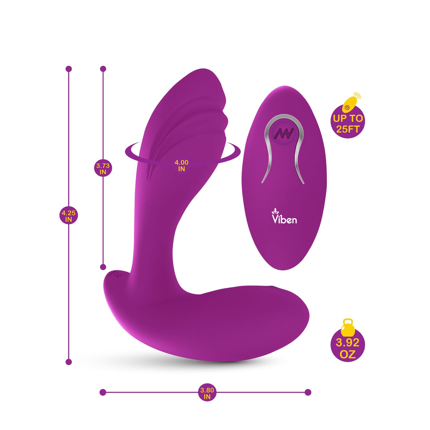 Epiphany - Berry - Rollerball Clitoral Massager | 850018691031 | Available at EroticWarehouse.com