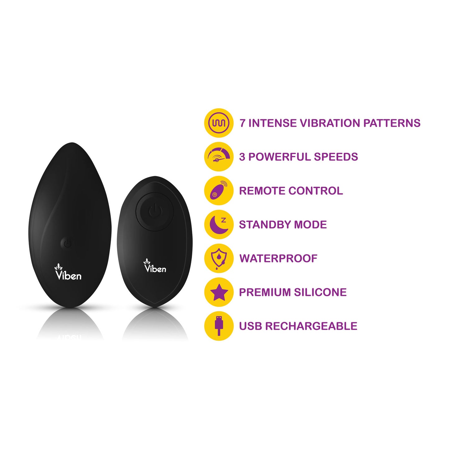 Racy - Remote Control 10 Function Panty Vibe - Black Vibe | 850018691079 | Available at EroticWarehouse.com