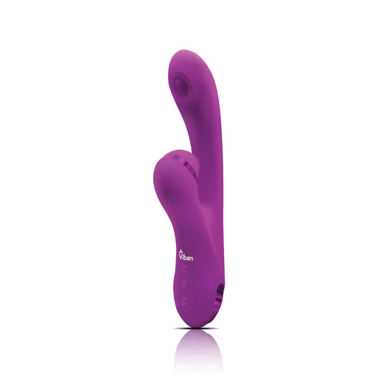 Zazzle - Berry - Rechargeable Thumping and Suction Rabbit | 810080750067 | Available at EroticWarehouse.com