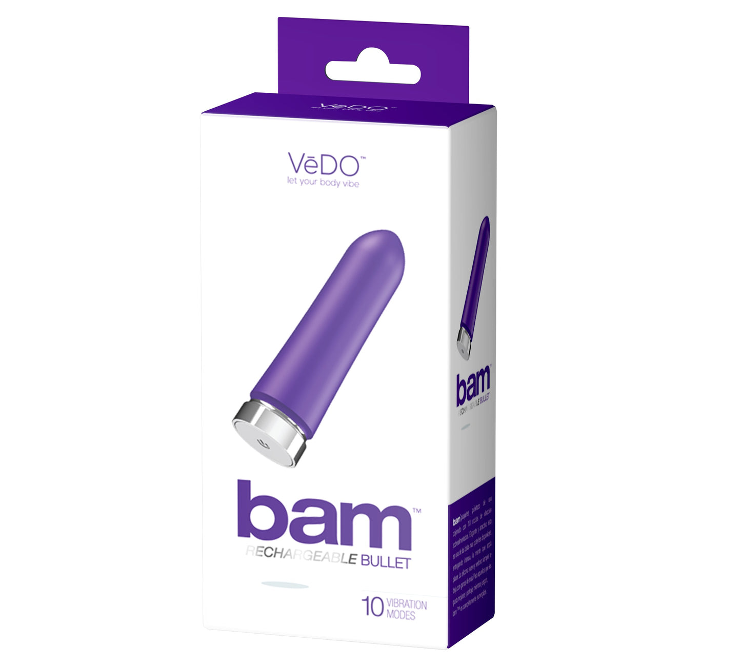 Bam Rechargeable Bullet - Into You Indigo | 731882511543 | Available at EroticWarehouse.com