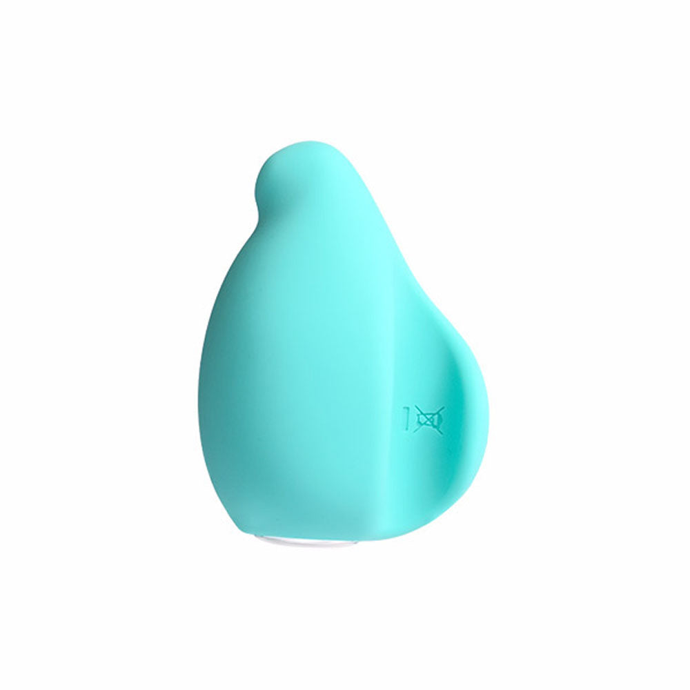 Yumi Rechargeable Finger Vibe - Tease Me Turquoise | 789185756956 | Available at EroticWarehouse.com