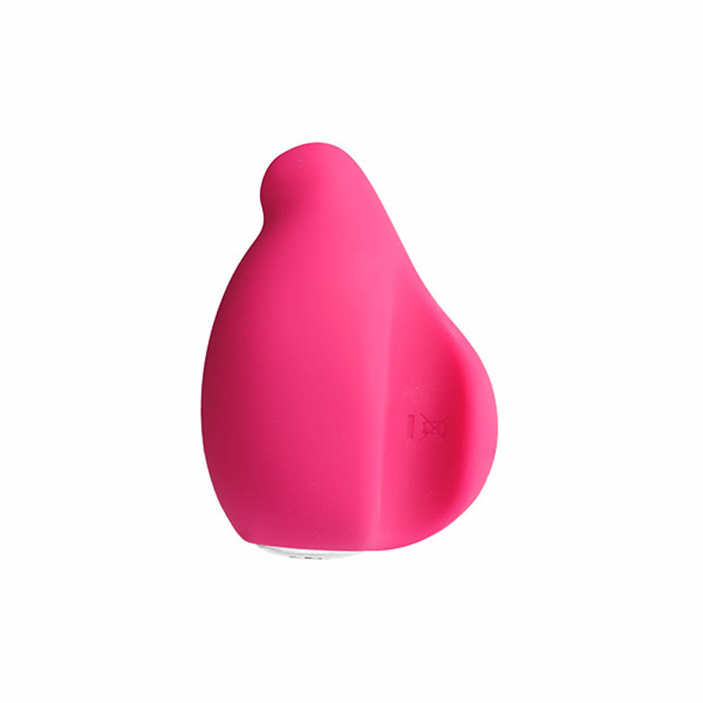Yumi Rechargeable Finger Vibe - Foxy Pink | 789185756970 | Available at EroticWarehouse.com