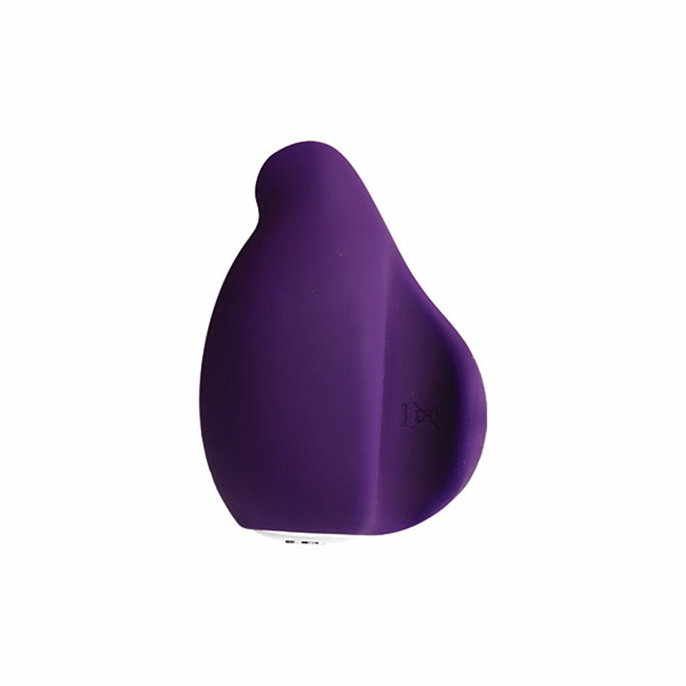 Yumi Rechargeable Finger Vibe - Deep Purple | 789185756963 | Available at EroticWarehouse.com