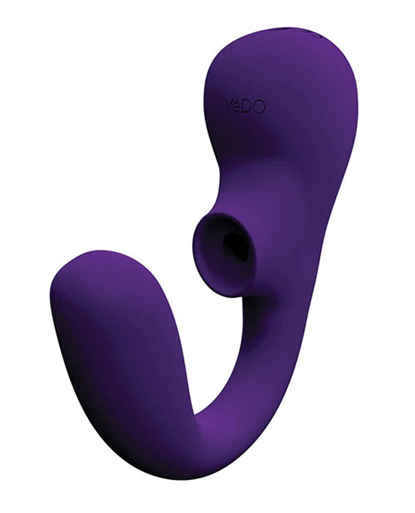Suki Plus Rechargeable Dual Sonic Vibe - Deep Purple | 792816281574 | Available at EroticWarehouse.com